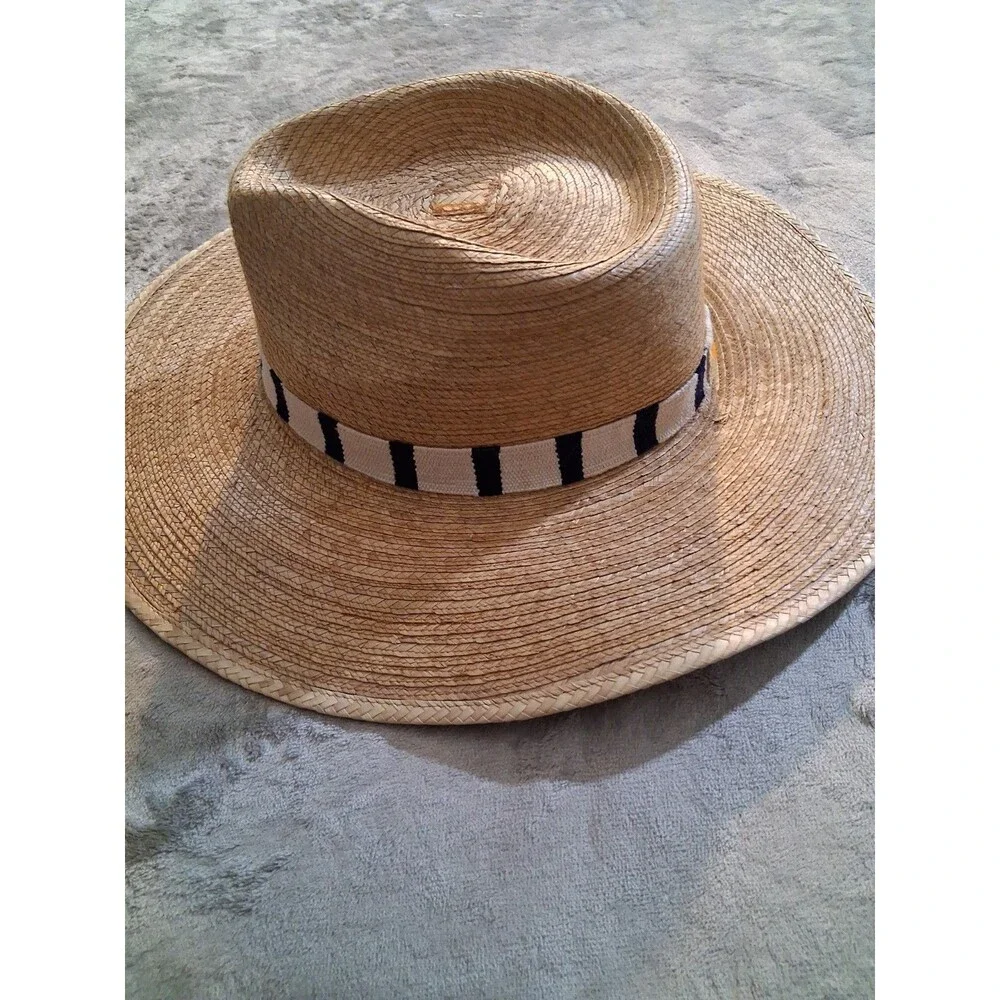 Sunshine Tienda Straw Sun  Hat Beachy Minimalist Resort One size